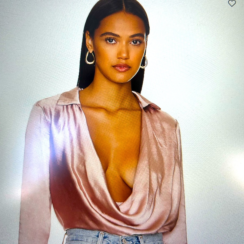 Revolve Marissa silky shirt